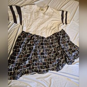 Fashion Brand Company Cute Fish Scrap Dress 1X / 2X